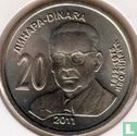 Servië 20 dinara 2011 "Ivo Andric" - Afbeelding 1