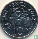 Guernsey 10 pence 2012 - Afbeelding 1