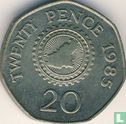 Guernsey 20 pence 1985 - Afbeelding 1