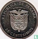 Panama 25 centésimos 1976 (FM) - Afbeelding 2