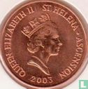 St. Helena and Ascension 2 pence 2003 - Image 1