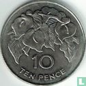 St. Helena und Ascension 10 Pence 1991 - Bild 2