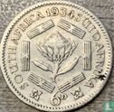 Afrique du Sud 6 pence 1934 - Image 1