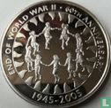Ascension 50 pence 2005 "60th anniversary End of World War II" - Afbeelding 1