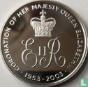 Ascension 50 pence 2003 "50th anniversary Coronation of Queen Elizabeth II" - Afbeelding 1
