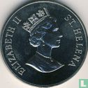 Sint-Helena 50 pence 1996 "70th Birthday of Queen Elizabeth II" - Afbeelding 2
