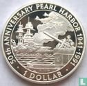 Salomonseilanden 1 dollar 1991 (PROOF) "50th anniversary Attack on Pearl Harbor" - Afbeelding 2