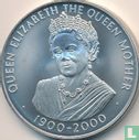 Ascension 50 pence 2000 "100th Birthday of Queen Mother" - Afbeelding 1