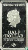 Solomon Islands ½ dollar 2014 (PROOF) "Paris" - Image 2
