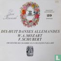 W.A. Mozart, F. Schubert: Dix-huit danses Allemandes - Afbeelding 1