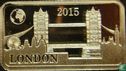 Salomonseilanden ½ dollar 2015 (PROOF) "London" - Afbeelding 1