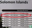 Salomon-Inseln 2 Cent 2006 - Bild 3