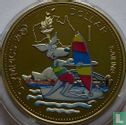 Solomon Islands 1 dollar 2000 (PROOF) "Summer Olympics Sydney - Sailing" - Image 2