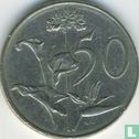 Afrique du Sud 50 cents 1977 - Image 2