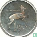 Zuid-Afrika 1 rand 1983 (PROOF - zilver) - Afbeelding 2