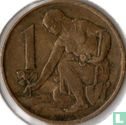 Tsjecho-Slowakije 1 koruna 1971 - Afbeelding 2