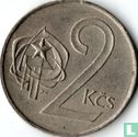 Tschechoslowakei 2 Koruny 1985 - Bild 2