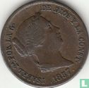 Spanje 10 centimos 1857 - Afbeelding 1