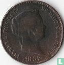Spain 10 centimos 1862 - Image 1