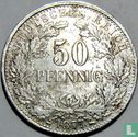 Empire allemand 50 pfennig 1877 (D - type 2) - Image 1