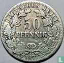 German Empire 50 pfennig 1877 (G) - Image 1