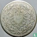 Duitse Rijk 50 pfennig 1877 (H - type 2) - Afbeelding 2