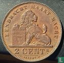 België 2 centimes 1911 (NLD - datum 0.6mm) - Afbeelding 2