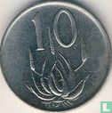 Afrique du Sud 10 cents 1987 - Image 2