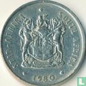 Afrique du Sud 20 cents 1980 - Image 1