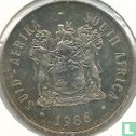 Zuid-Afrika 1 rand 1986 "100th anniversary Johannesburg gold rush" - Afbeelding 1
