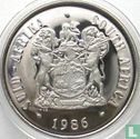 Zuid-Afrika 1 rand 1986 (PROOF) "Year of Disabled People" - Afbeelding 1