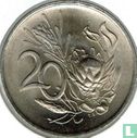 Afrique du Sud 20 cents 1970 - Image 2