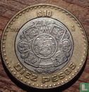 Mexico 10 pesos 2002 (misstrike) - Image 1