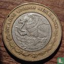 Mexique 10 pesos 2002 (fauté) - Image 2