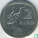 Afrique du Sud 2 rand 2000 (anciennes armoiries) - Image 2