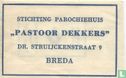 Stichting Parochiehuis "Pastoor Dekkers" - Afbeelding 1