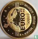 Belgium 5000 francs 2000 (PROOF - reeded edge) "500th anniversary Birth of Charles V" - Image 1
