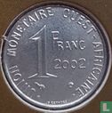West African States 1 franc 2002 - Image 1