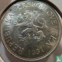 Tchécoslovaquie 5 korun 1931 - Image 1