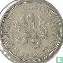 Tchécoslovaquie 5 korun 1928 - Image 1