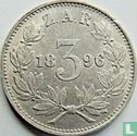Afrique du Sud 3 pence 1896 - Image 1
