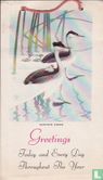 1951 Calendar - Game Bird Families - Bild 2