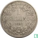Afrique du Sud 1 shilling 1892 - Image 1