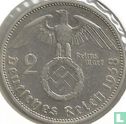 Duitse Rijk 2 reichsmark 1938 (J) - Afbeelding 1