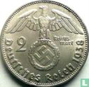 Duitse Rijk 2 reichsmark 1938 (D) - Afbeelding 1