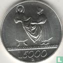 Italië 5000 lire 1999 "Solidarity" - Afbeelding 2