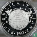 Italy 5000 lire 1999 (PROOF) "Earth" - Image 1