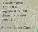 Italy 5000 lire 1999 "Earth" - Image 3