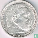 Duitse Rijk 5 reichsmark 1936 (met hakenkruis - G) - Afbeelding 2