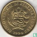 Peru 1 céntimo 1994 - Afbeelding 1